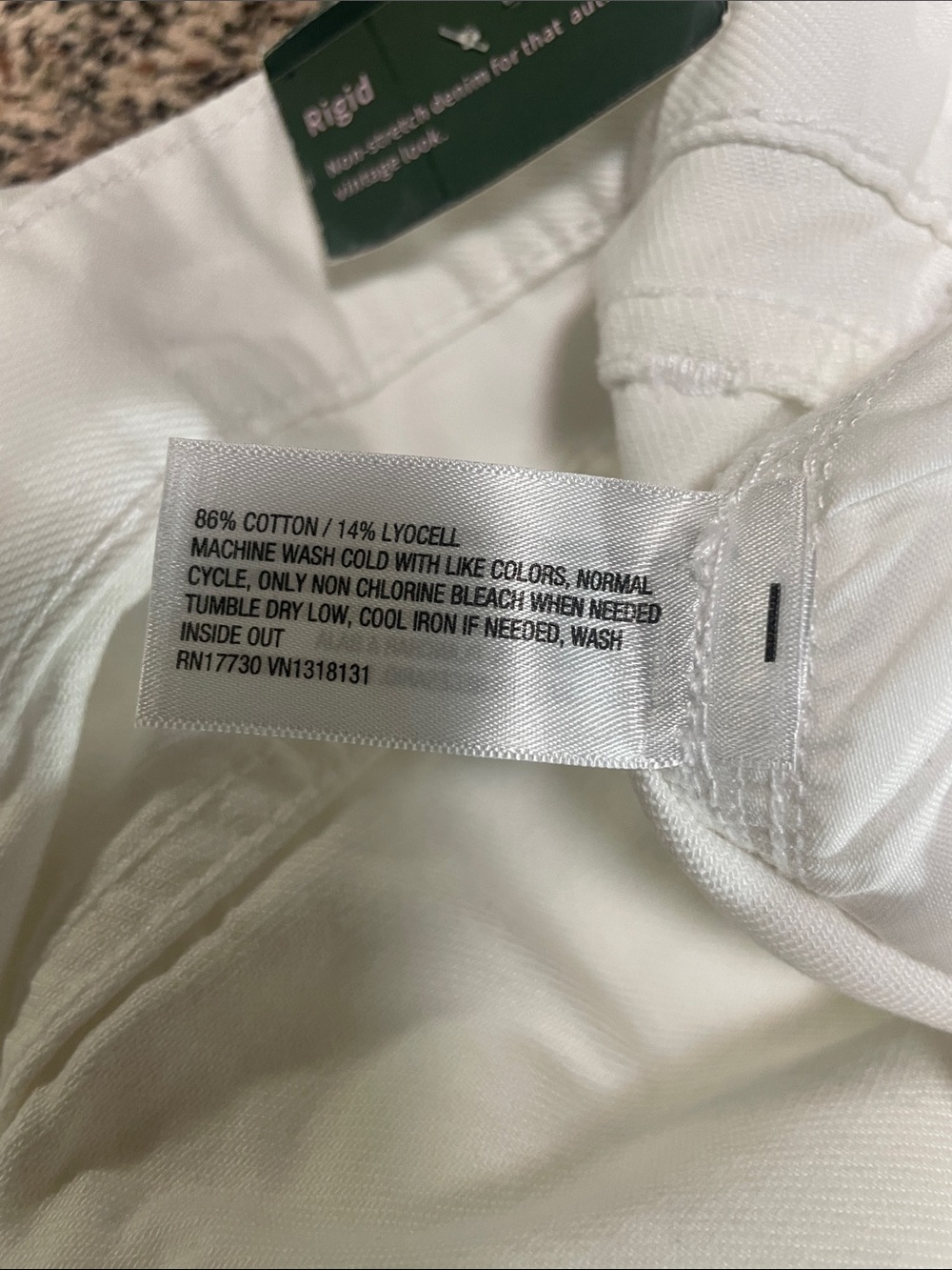 Wild Fable White Baggy Cargo Wide Leg Mid Rise Trousers Size 14 NWT - Picture 8 of 9